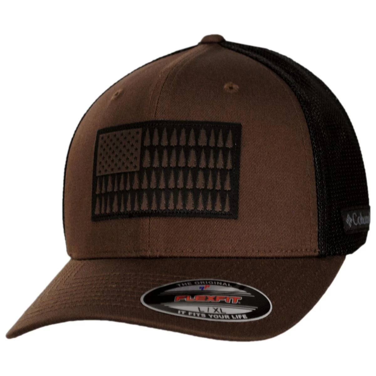 Tree Flag Mesh Flexfit Fitted Baseball Cap - Image 18