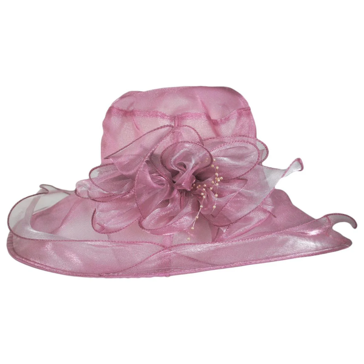 Twilight Organza Lampshade Dress Hat - Image 10