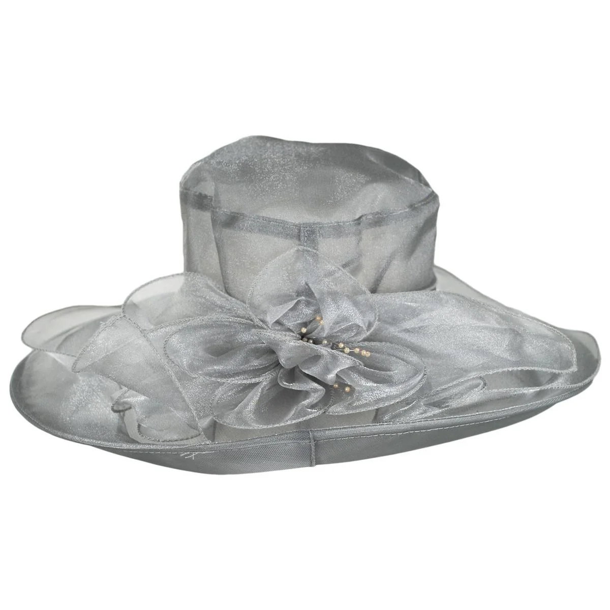 Twilight Organza Lampshade Dress Hat - Image 15