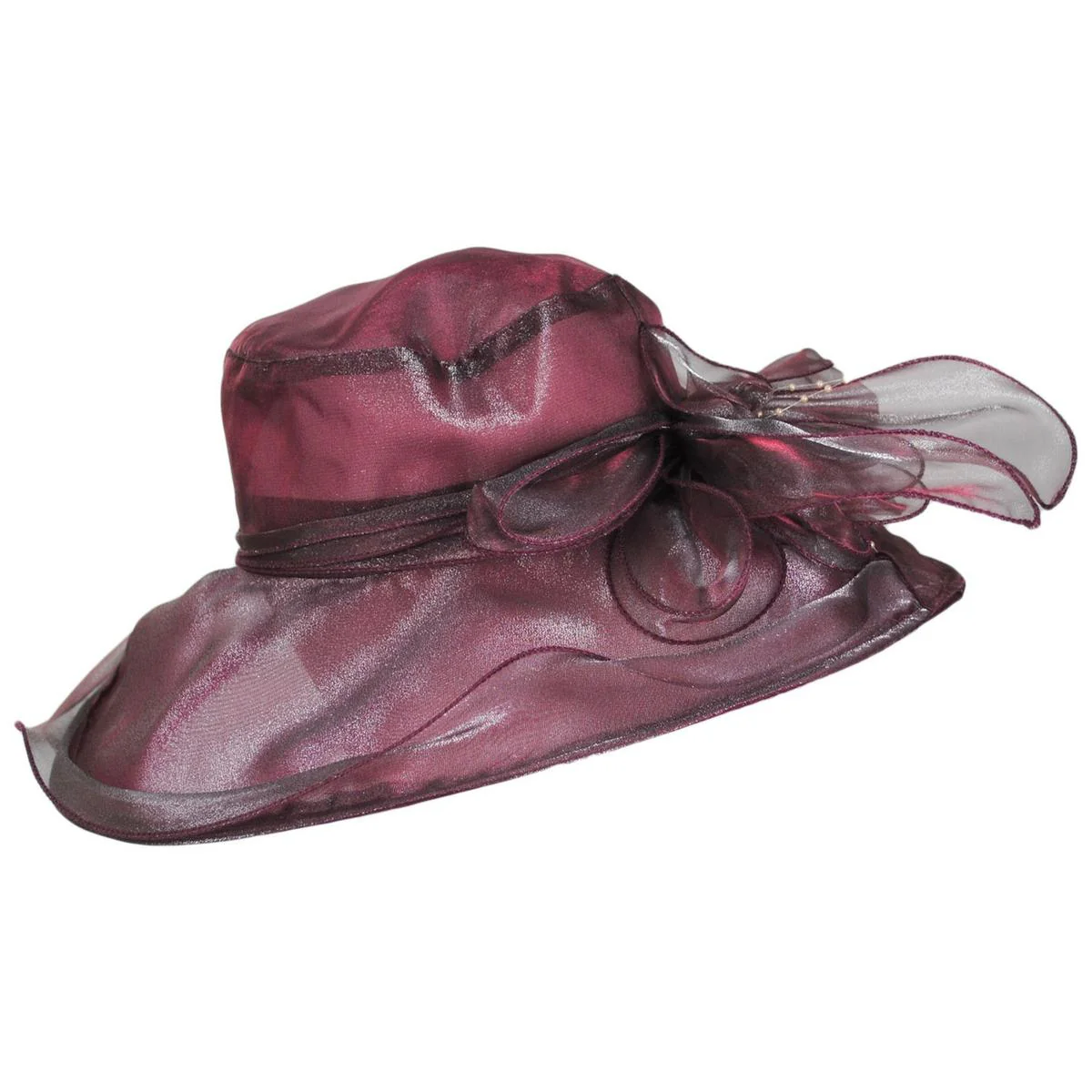 Twilight Organza Lampshade Dress Hat - Image 20