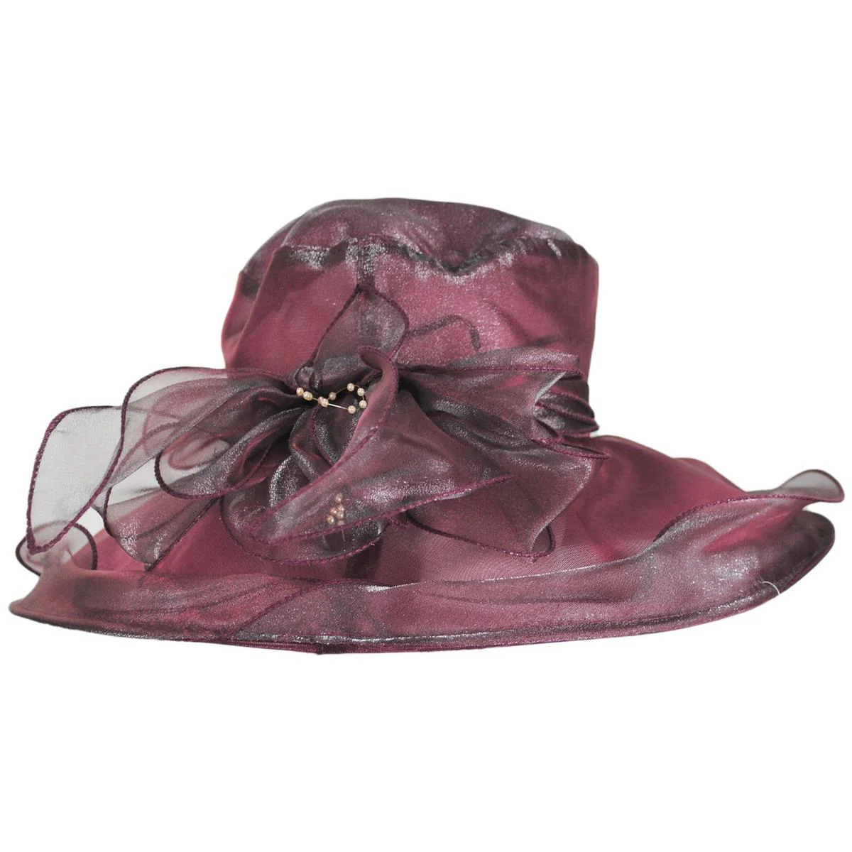 Twilight Organza Lampshade Dress Hat - Image 22