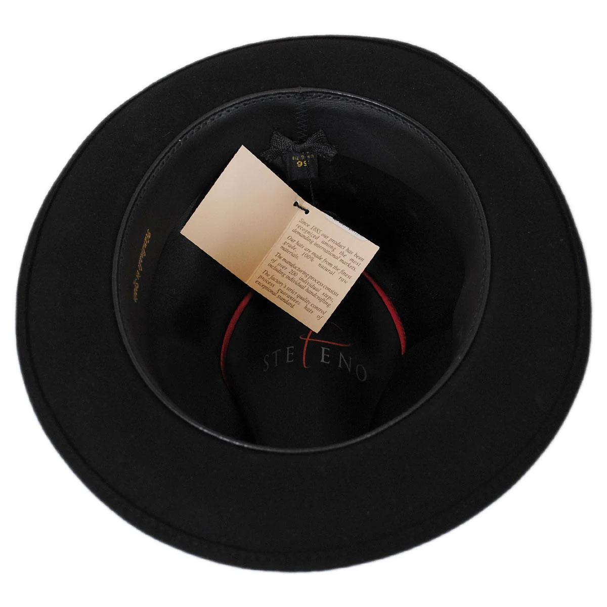 Ultimo Beaver Fur Felt Fedora Hat - Image 5