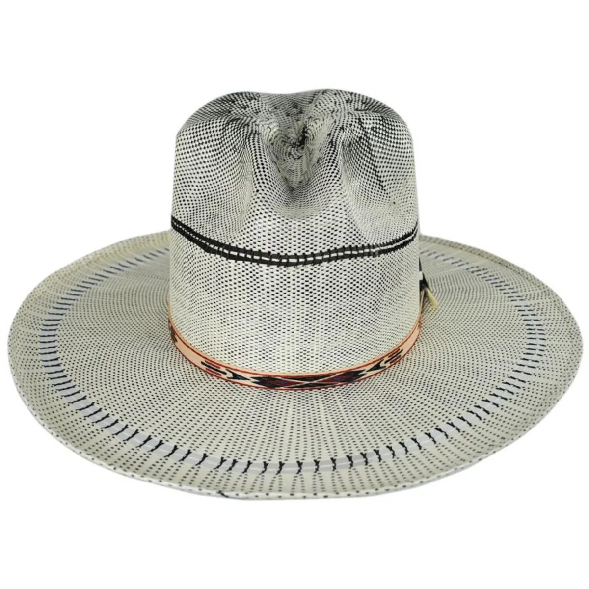 V.C. Flush Bangora Straw Fedora Hat - Image 2
