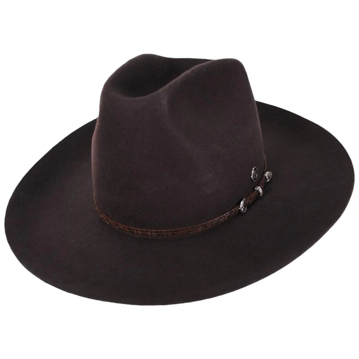 V.C. Smokehouse Wool Felt Western Hat - Image 5