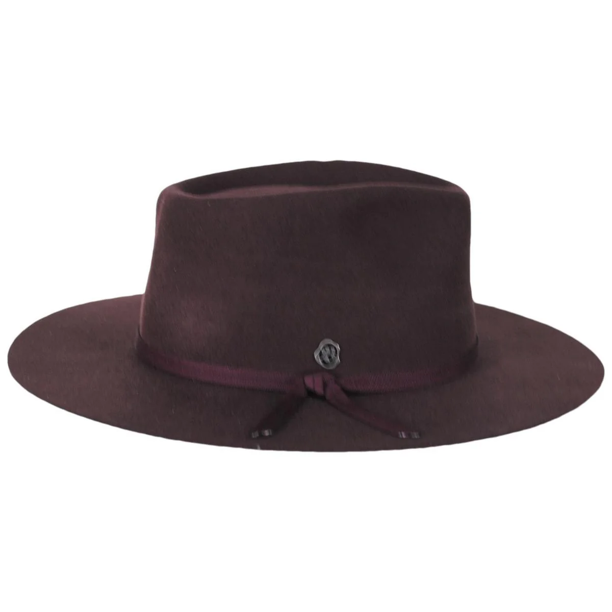 V.C. Whiskey Glass Wool Felt Rancher Fedora Hat - Image 3