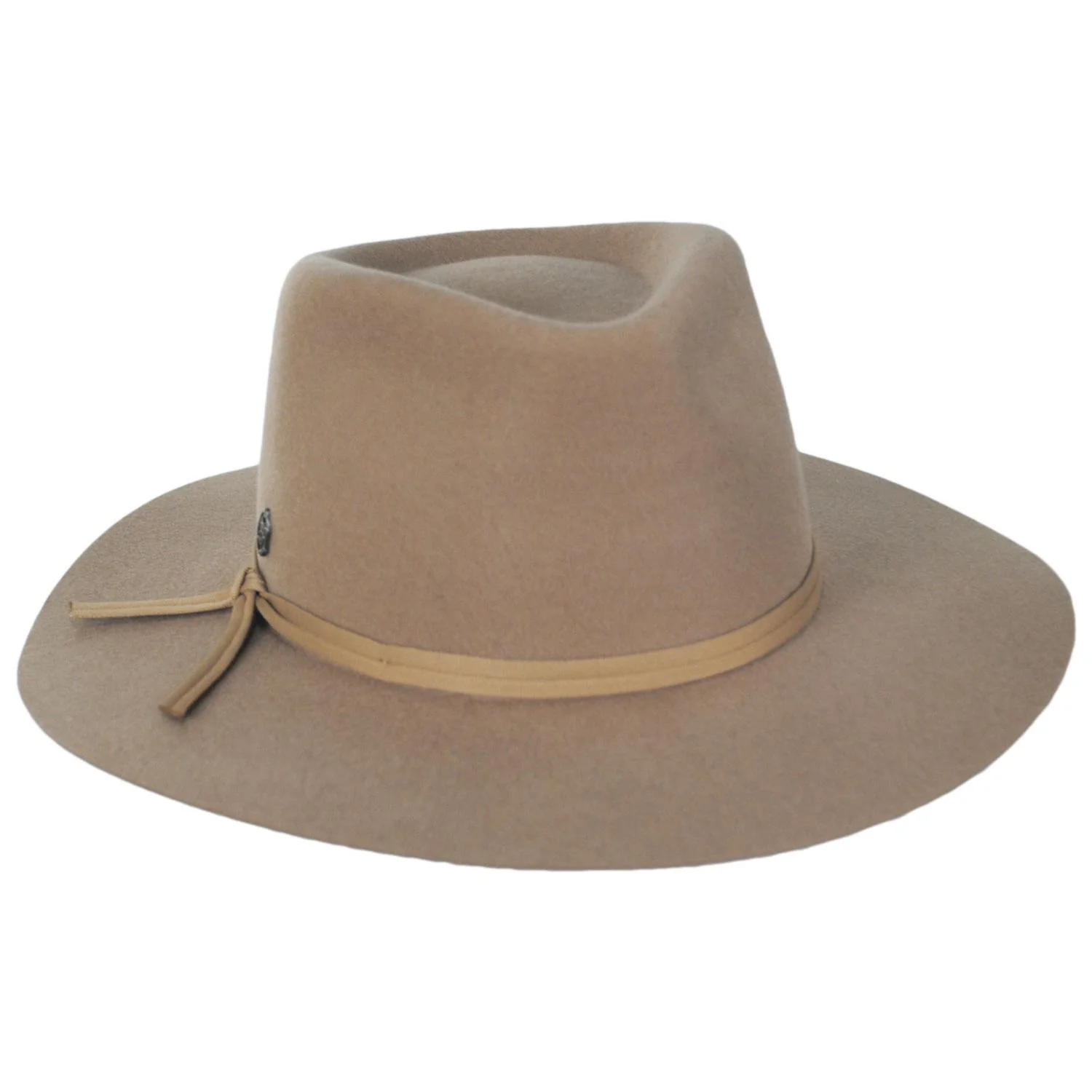 V.C. Whiskey Glass Wool Felt Rancher Fedora Hat - Image 5