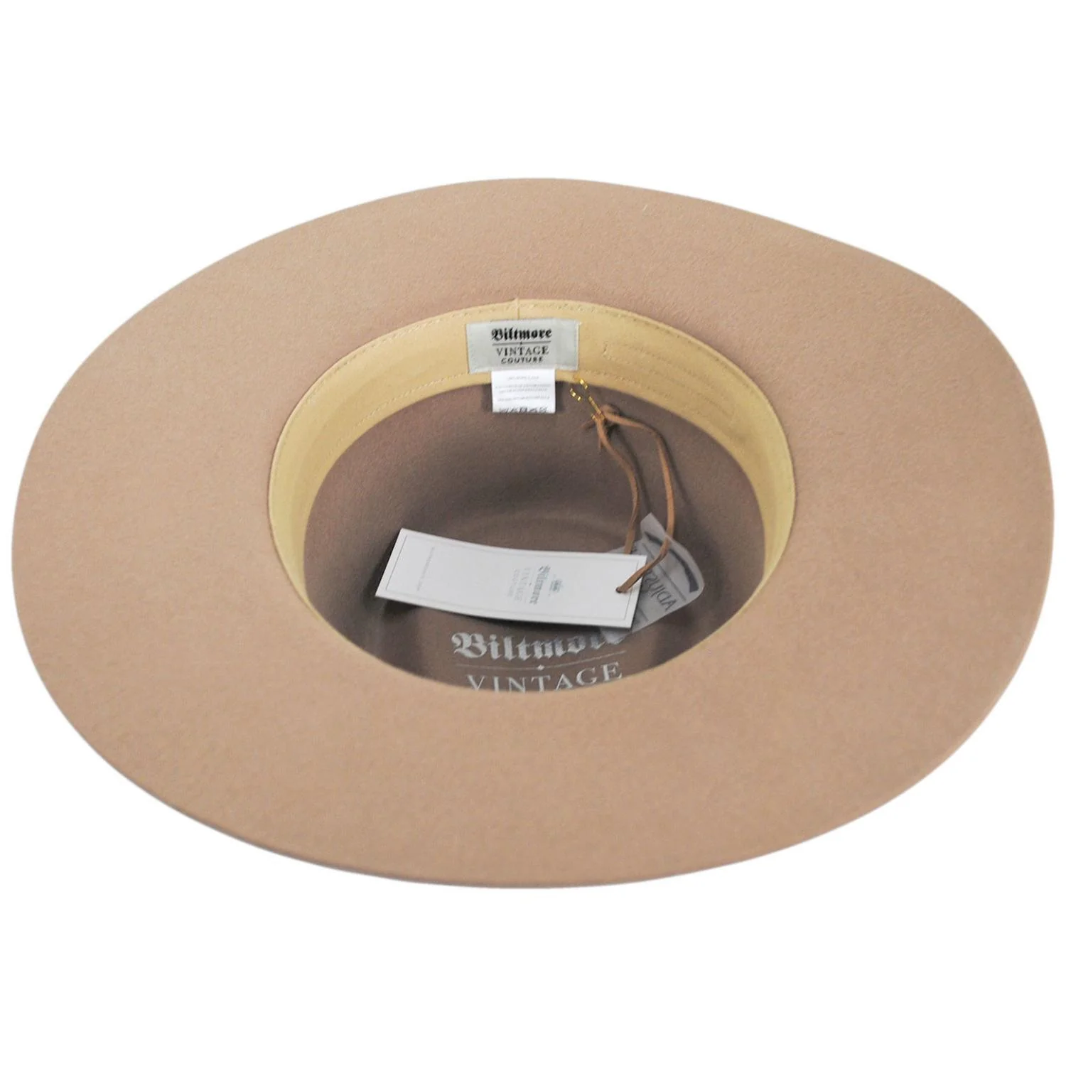 V.C. Whiskey Glass Wool Felt Rancher Fedora Hat - Image 8