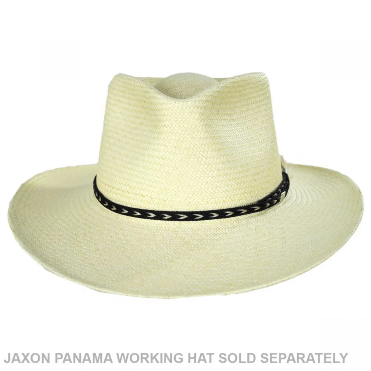 Vegan Leather and Horse Hair Hat Band - Image 2
