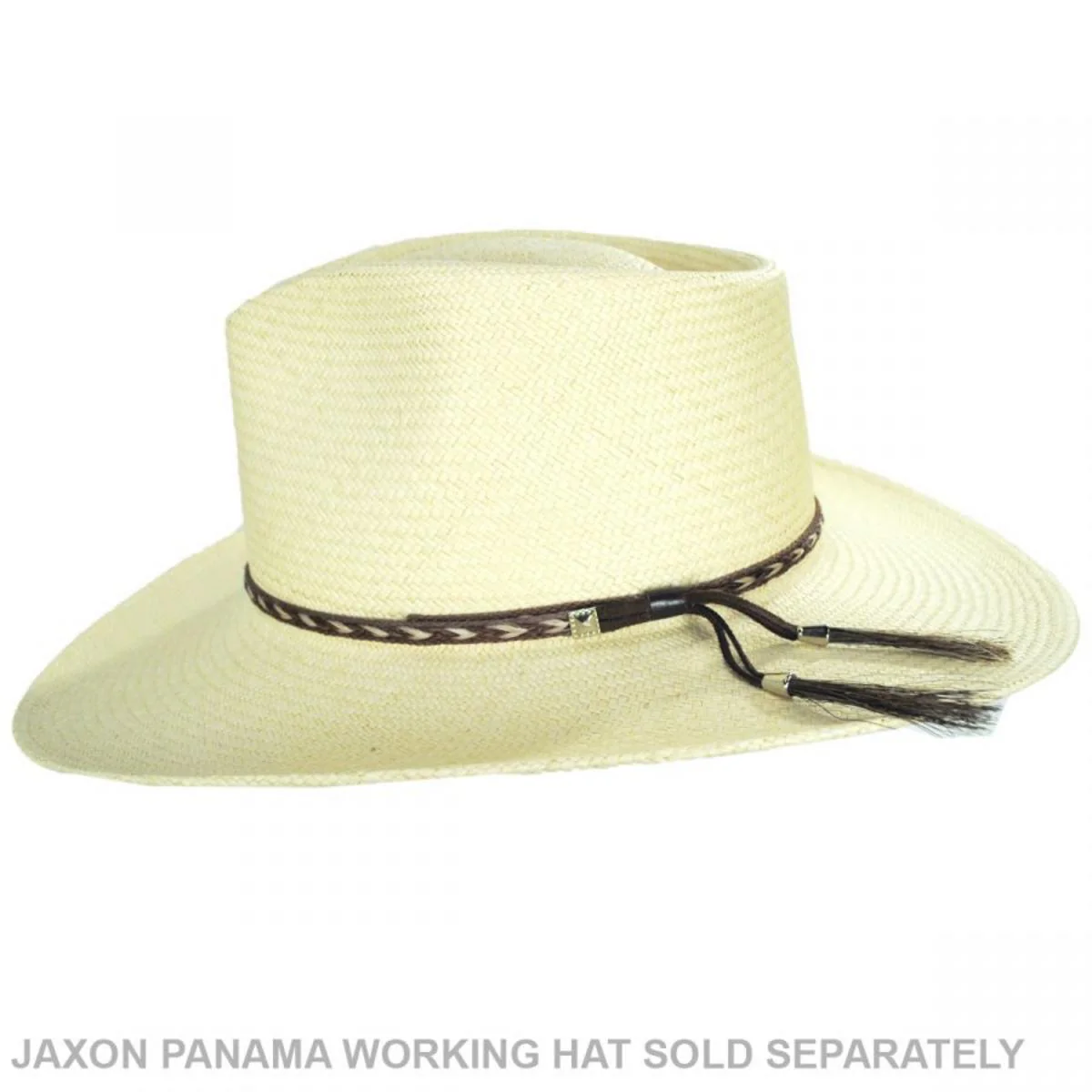 Vegan Leather and Horse Hair Hat Band - Image 6