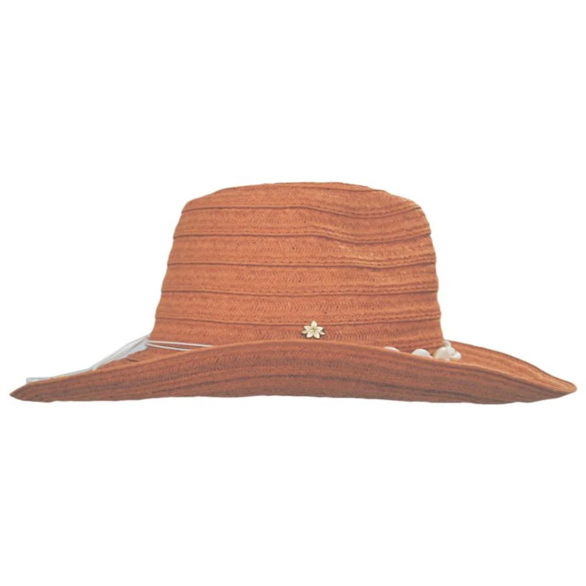 Violet Toyo Straw Western Hat - Image 3