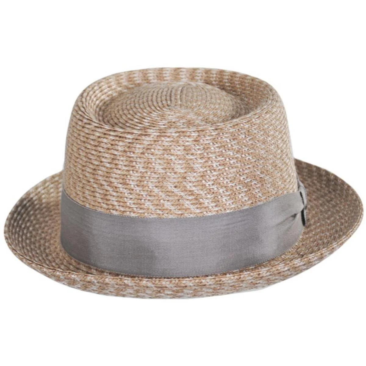 Waits Sewn Braid Straw Pork Pie Hat - Image 10
