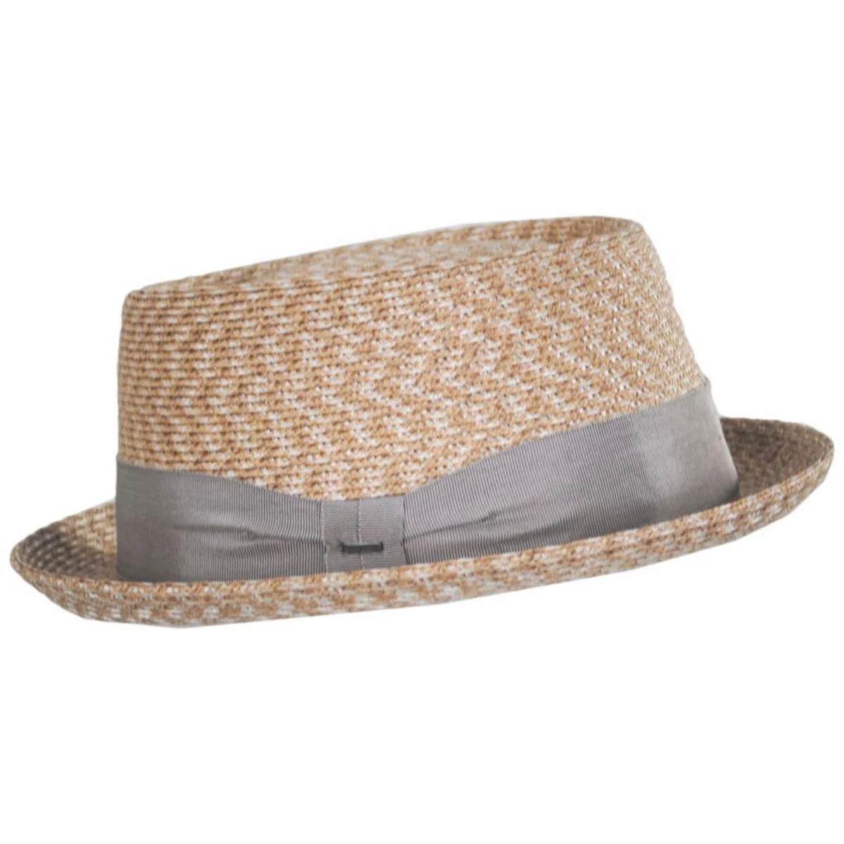 Waits Sewn Braid Straw Pork Pie Hat - Image 11