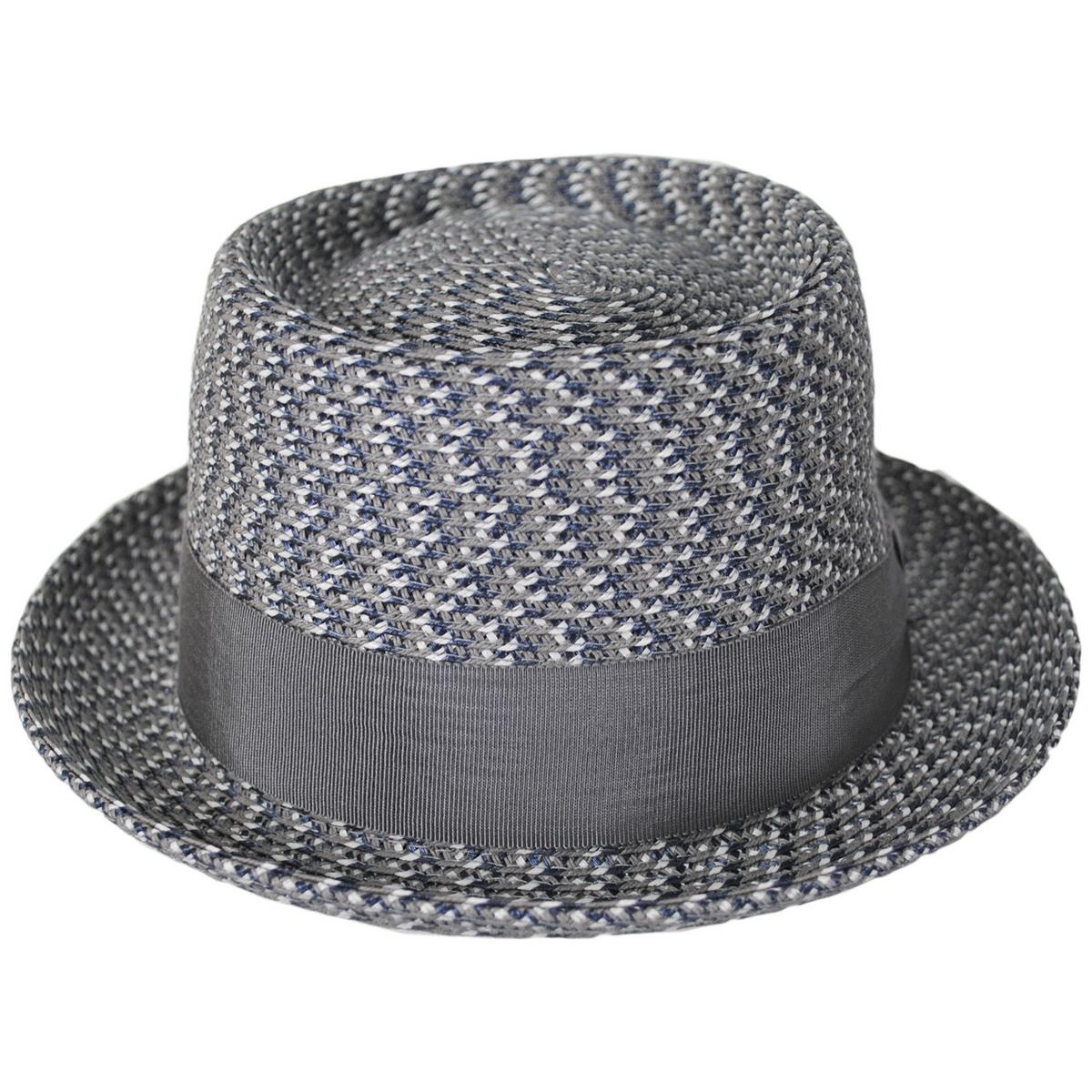 Waits Sewn Braid Straw Pork Pie Hat - Image 14
