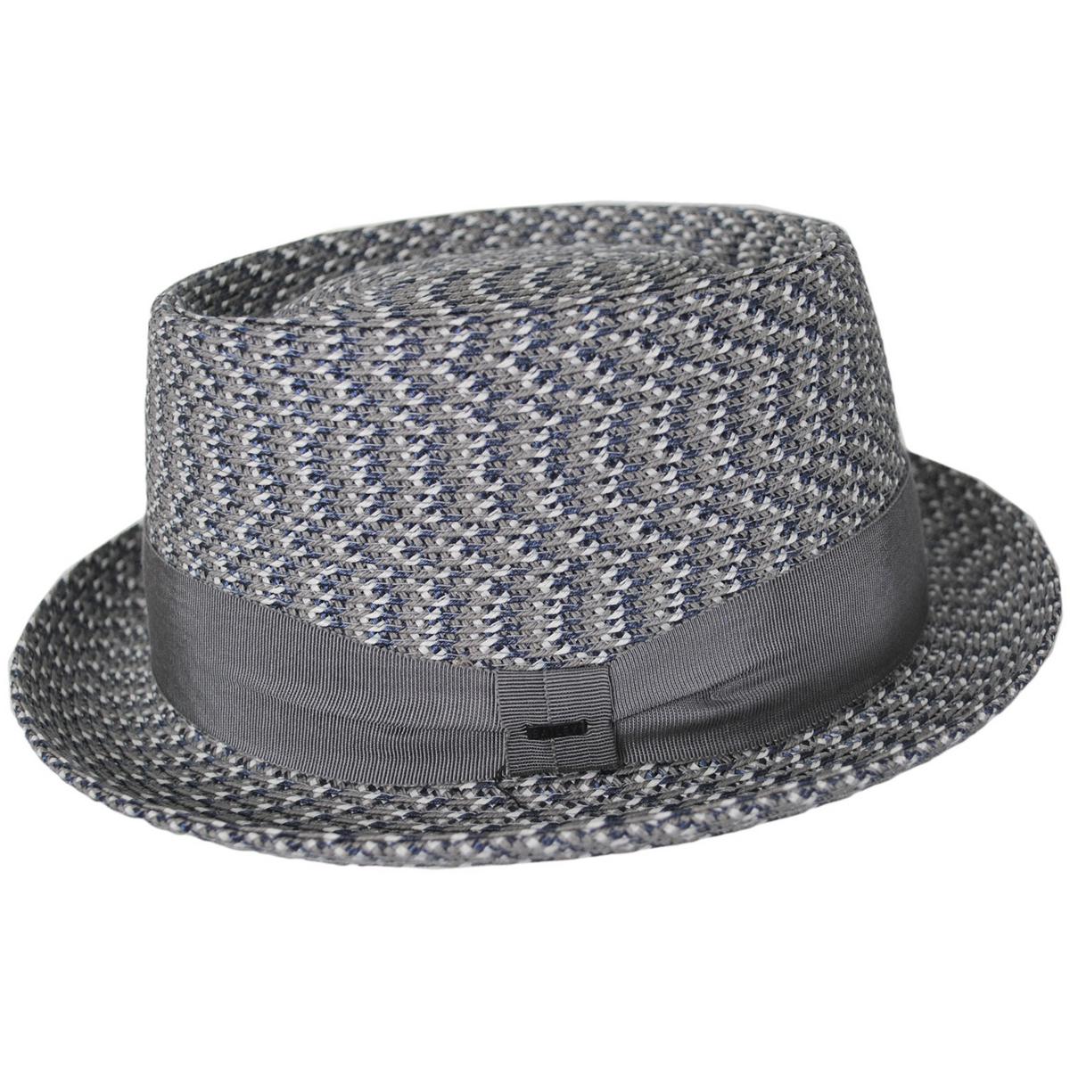 Waits Sewn Braid Straw Pork Pie Hat - Image 15