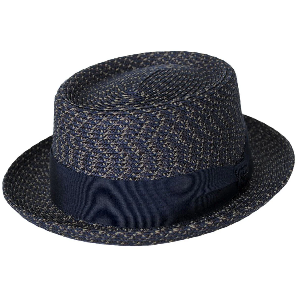 Waits Sewn Braid Straw Pork Pie Hat - Image 17