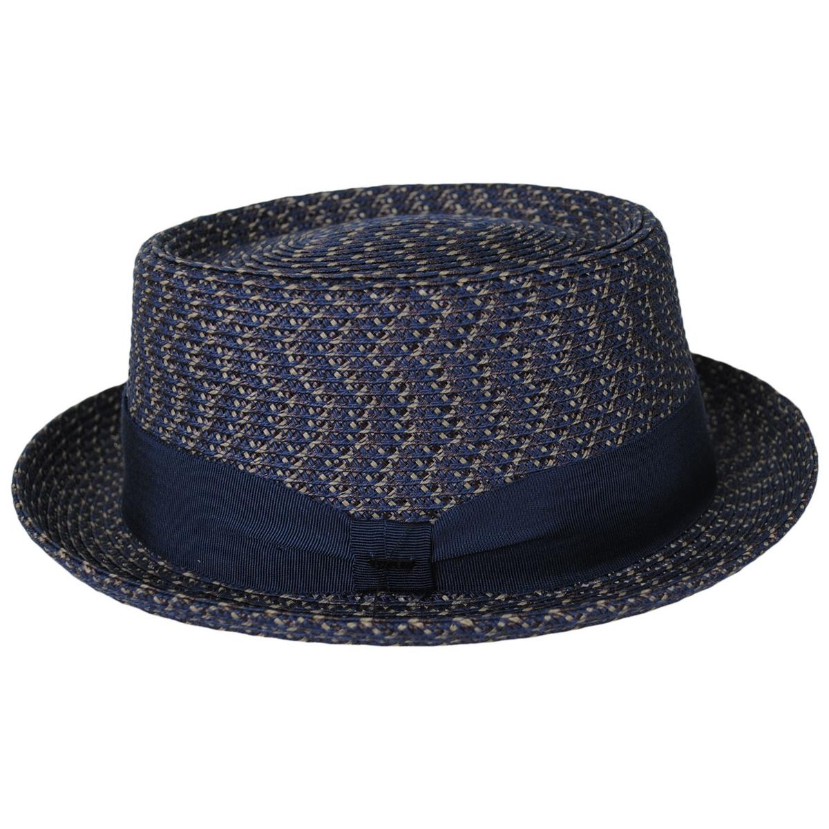 Waits Sewn Braid Straw Pork Pie Hat - Image 19