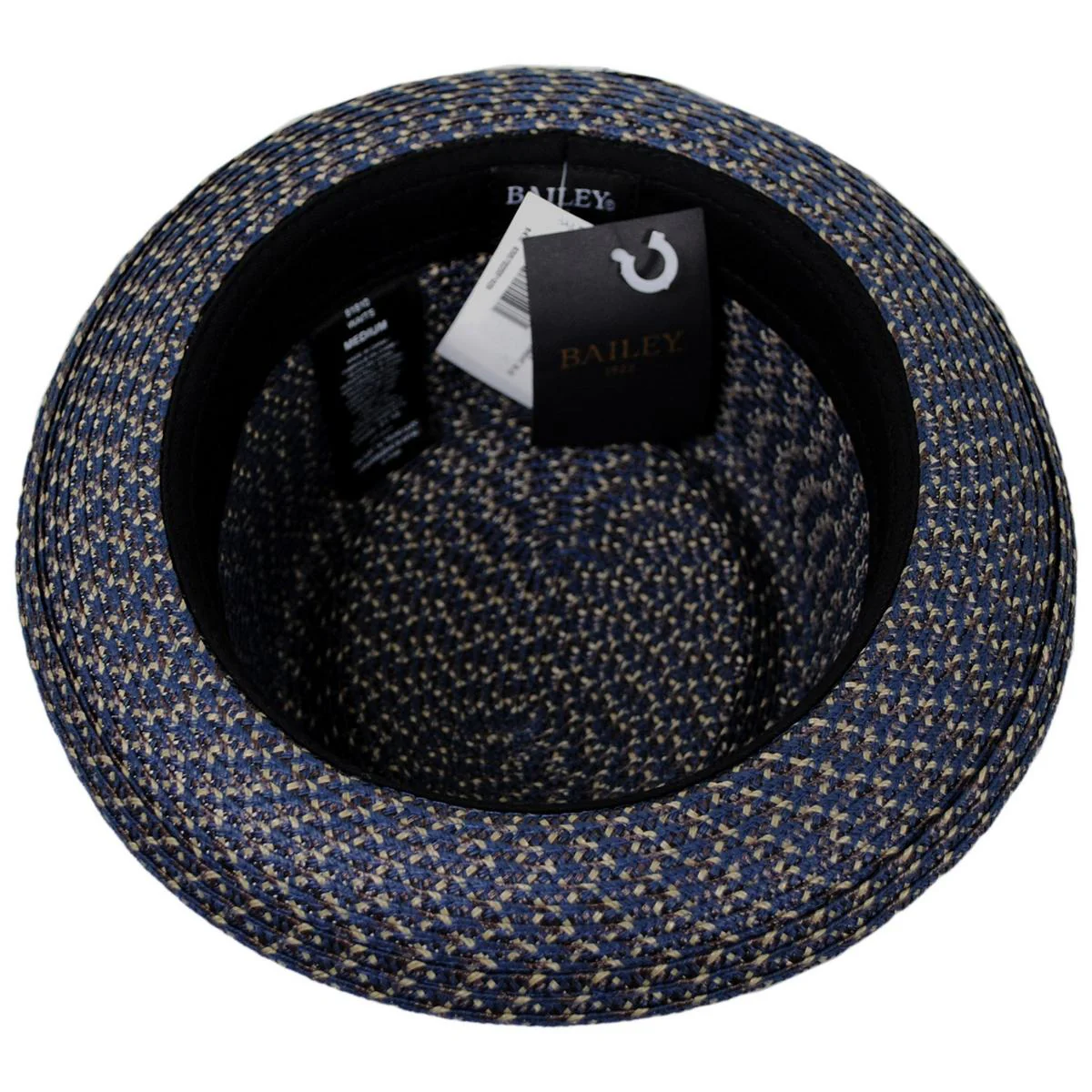 Waits Sewn Braid Straw Pork Pie Hat - Image 20