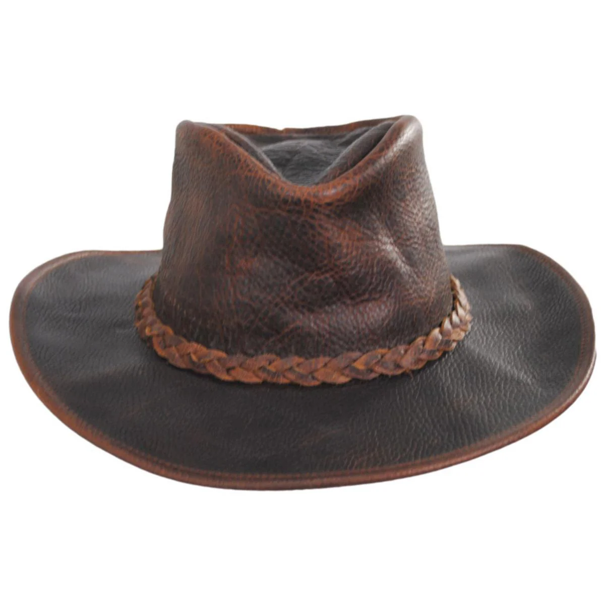 Walker Raging Bull Leather Western Hat - Image 3
