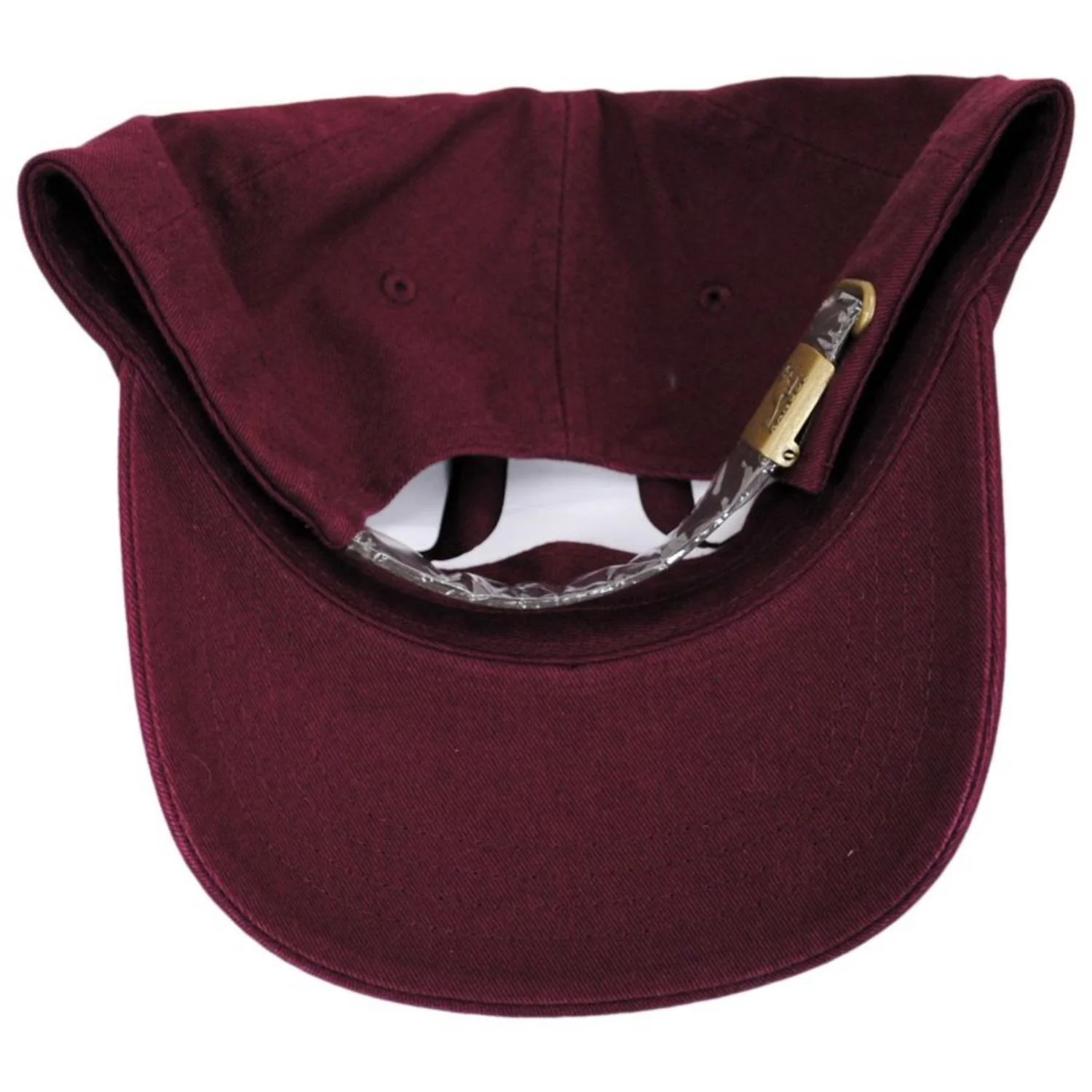 Washed Cotton Strapback Baseball Cap Dad Hat - Fall Colors - Image 4