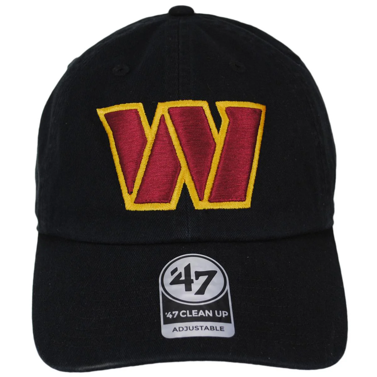 Washington Commanders NFL Clean Up Strapback Baseball Cap Dad Hat - Image 6