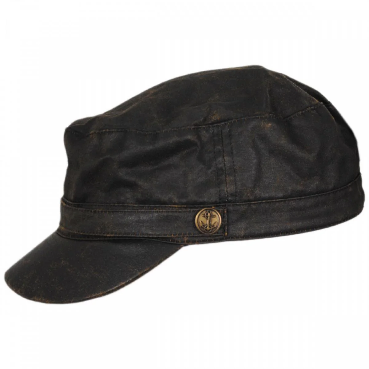 Weathered Cotton Army Cadet Cap - Image 4