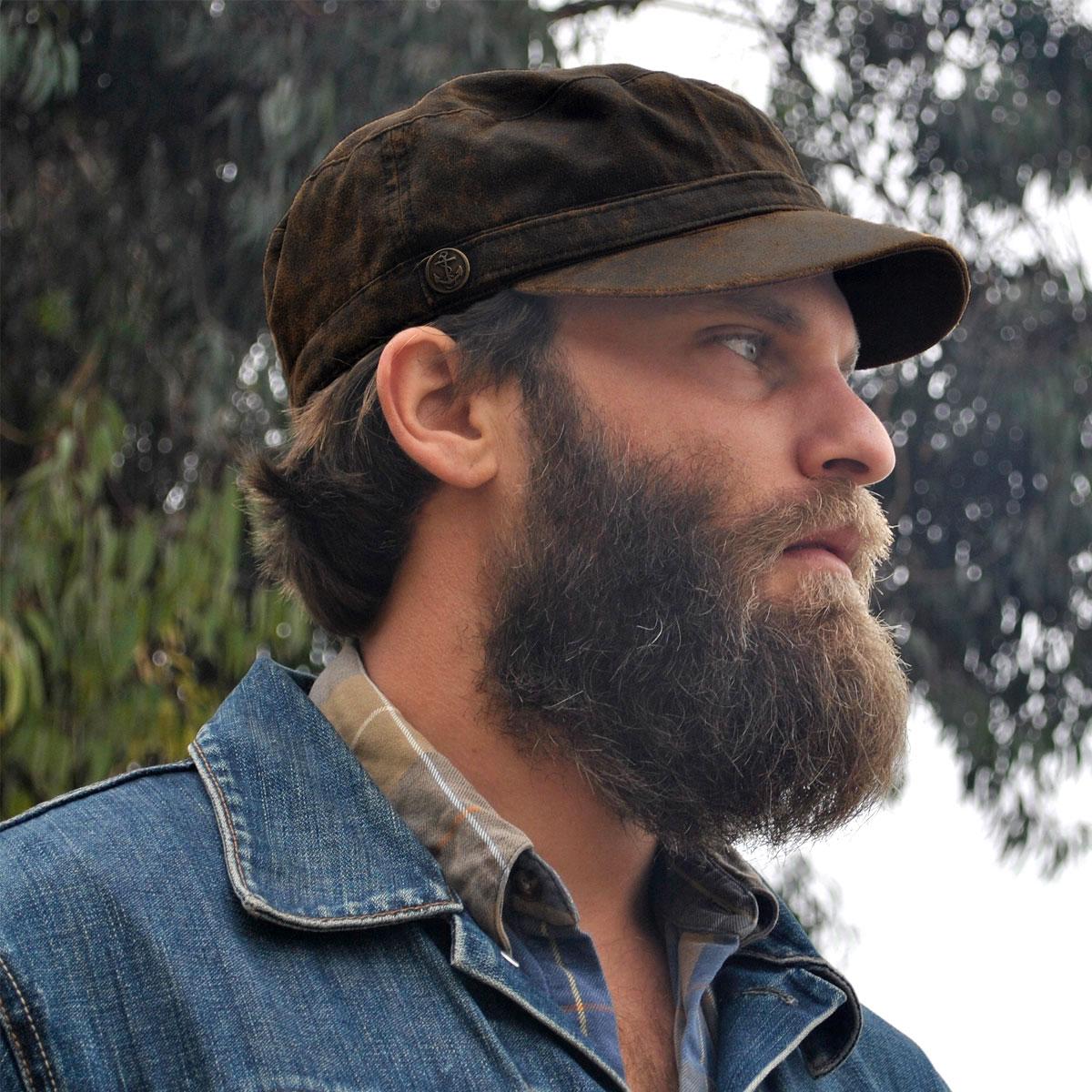 Weathered Cotton Army Cadet Cap - Image 6