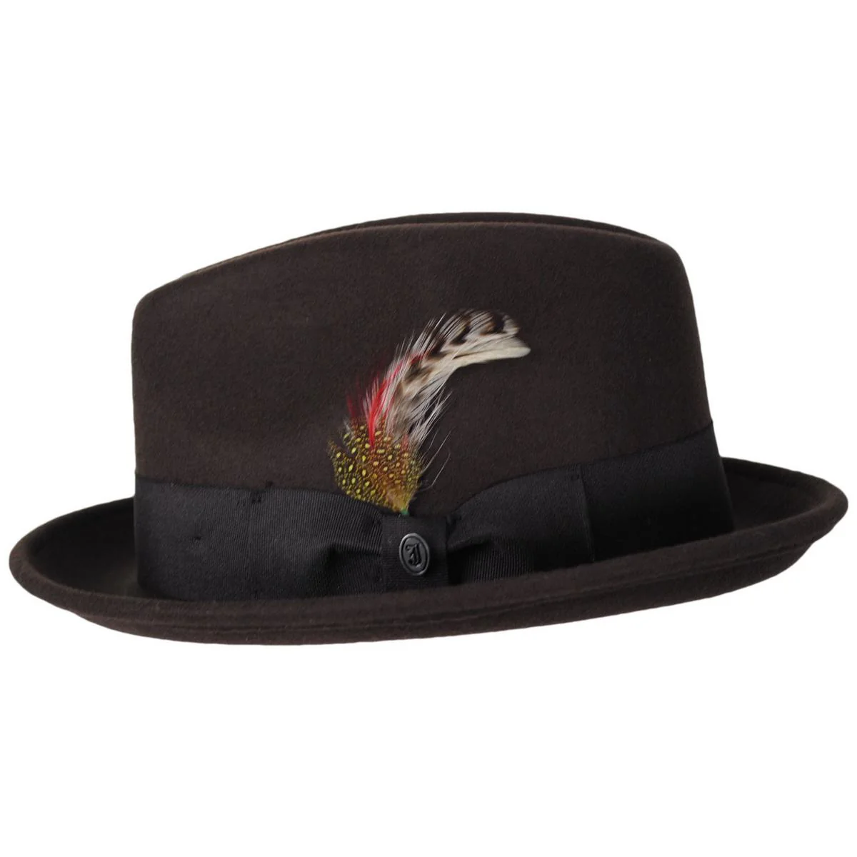 Wholesale Blues Crushable Wool Felt Trilby Fedora Hat B2B Pre-Pack - Image 7