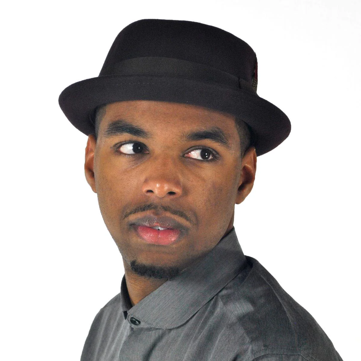 Wholesale Crushable Wool Felt Diamond Crown Fedora Hat B2B Pre-Pack - Image 2