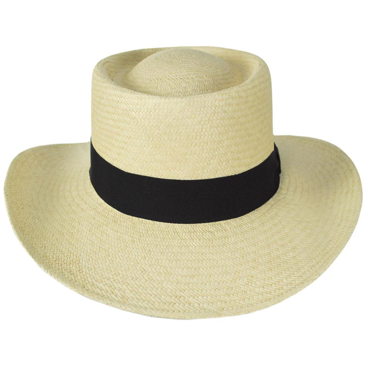 Wholesale Cuenca Panama Straw Gambler Hat B2B Pre-Pack - Image 2