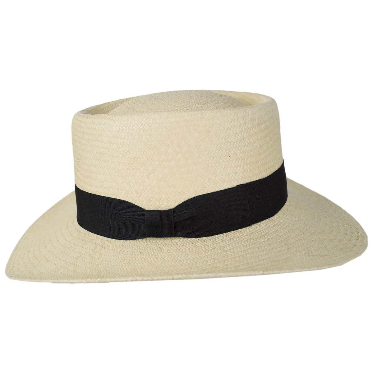 Wholesale Cuenca Panama Straw Gambler Hat B2B Pre-Pack - Image 3