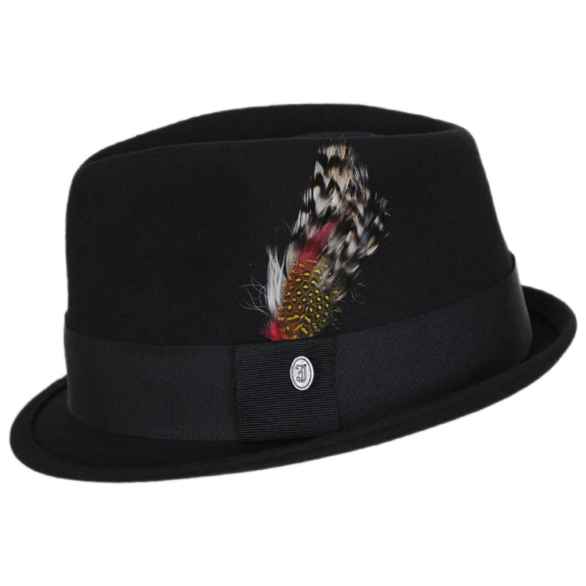 Wholesale Dekker Crushable Wool Felt Trilby Fedora Hat B2B Pre-Pack - Image 4