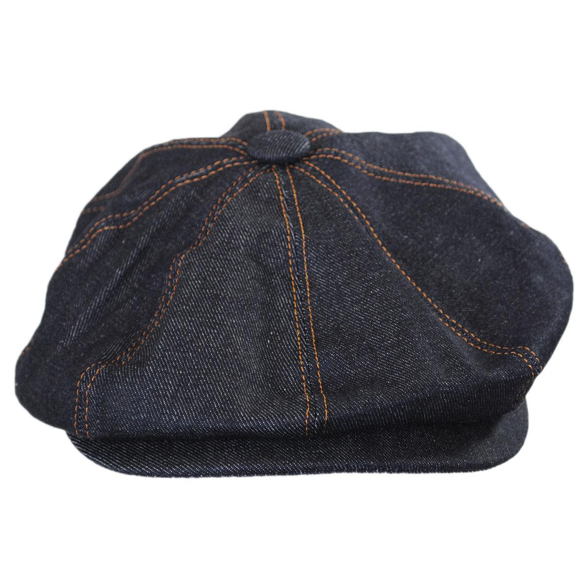 Wholesale Denim Cotton Newsboy Cap B2B Pre-Pack - Image 2