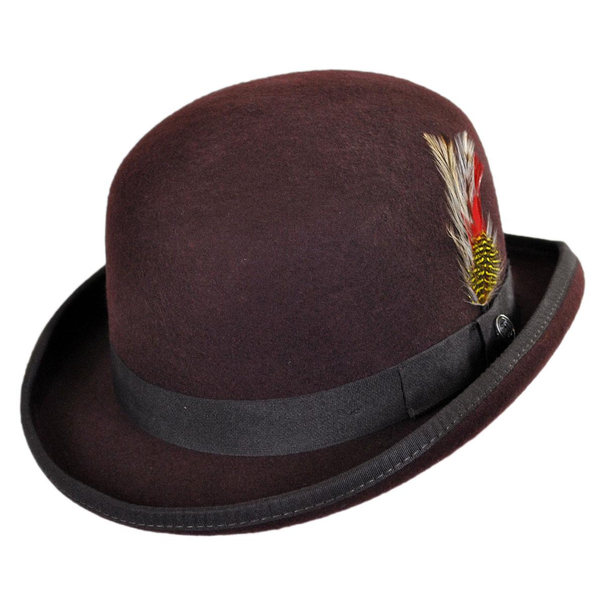 Wholesale English Wool Felt Bowler Hat B2B Pre-Pack - Image 5