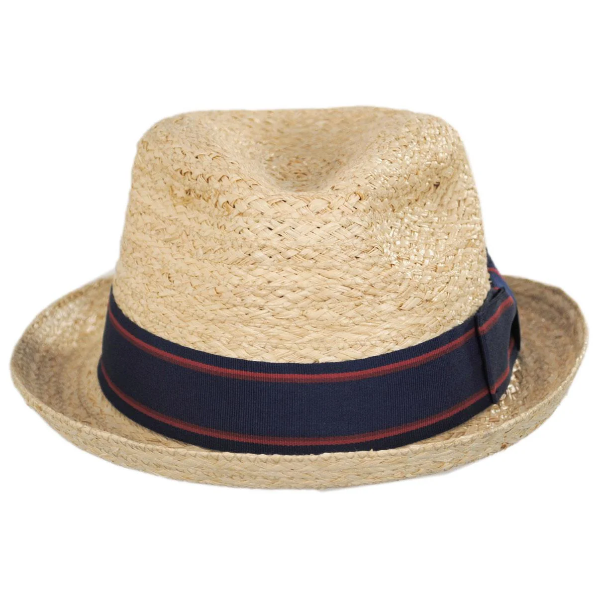 Wholesale Golden Hill Raffia Straw Fedora Hat B2B Pre-Pack - Image 2