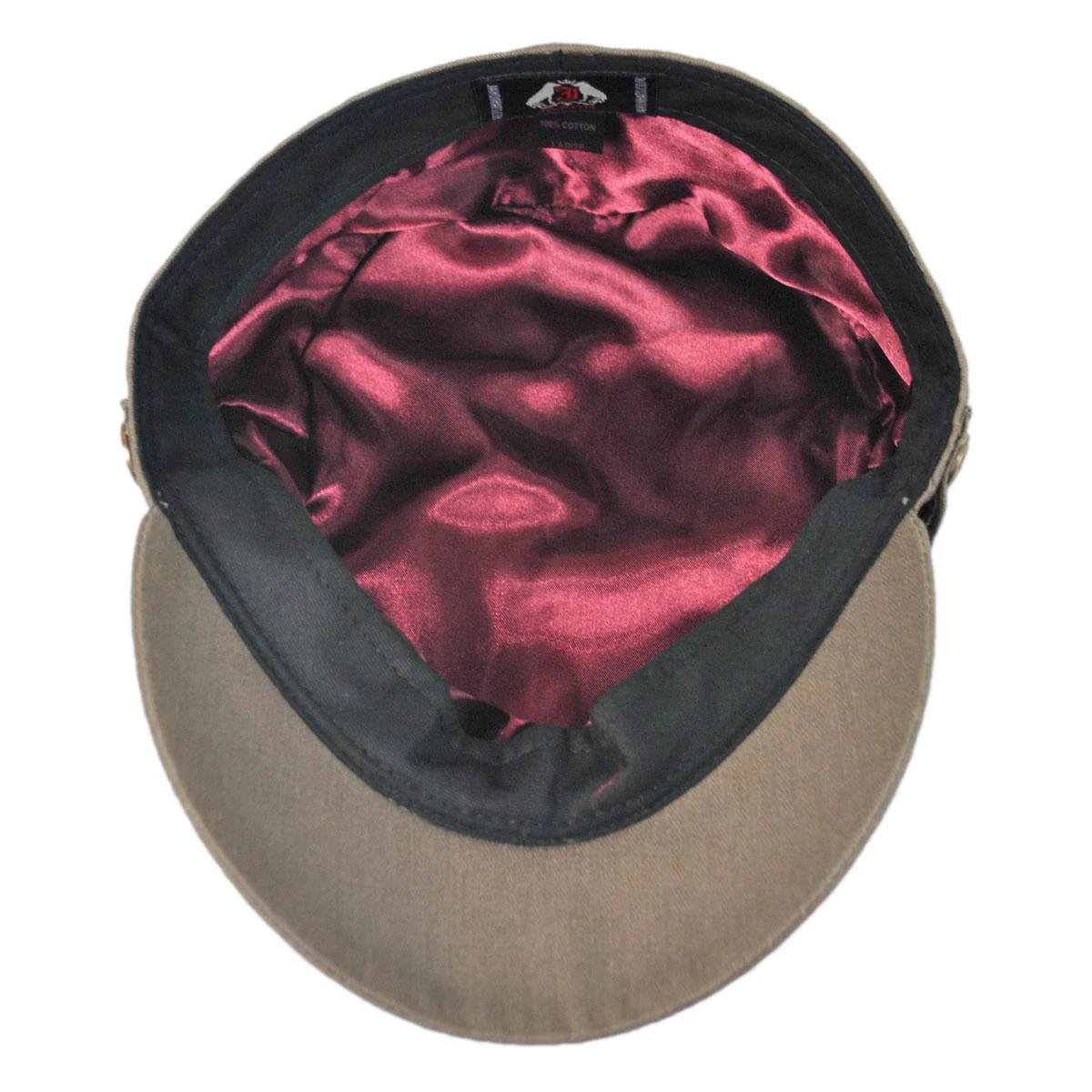 Wholesale Herringbone Cotton Cadet Cap B2B Pre-Pack - Image 4
