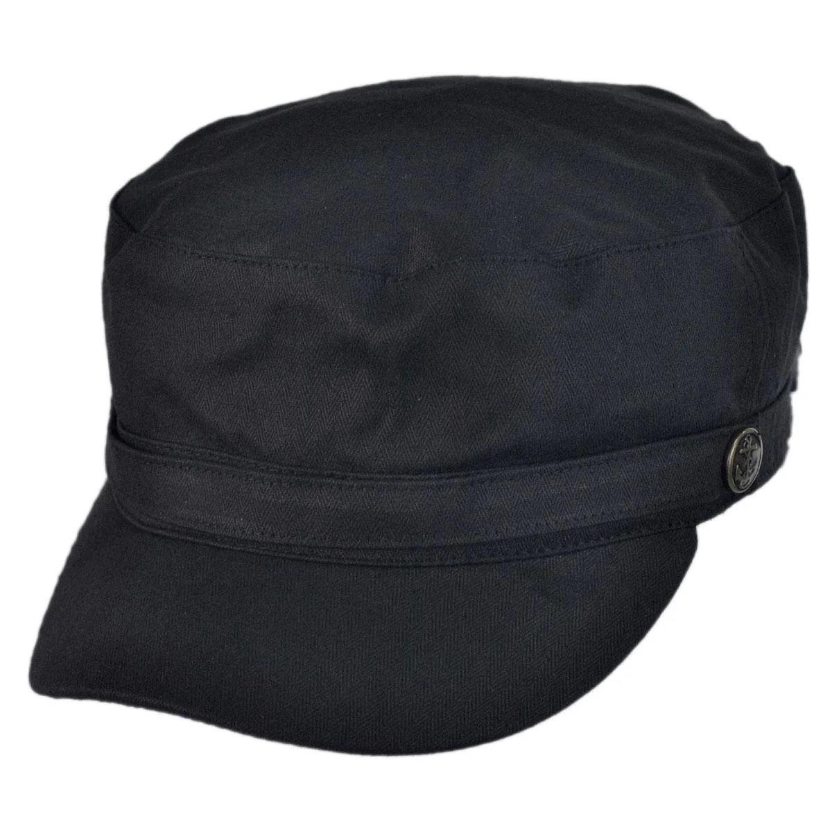 Wholesale Herringbone Cotton Cadet Cap B2B Pre-Pack - Image 5