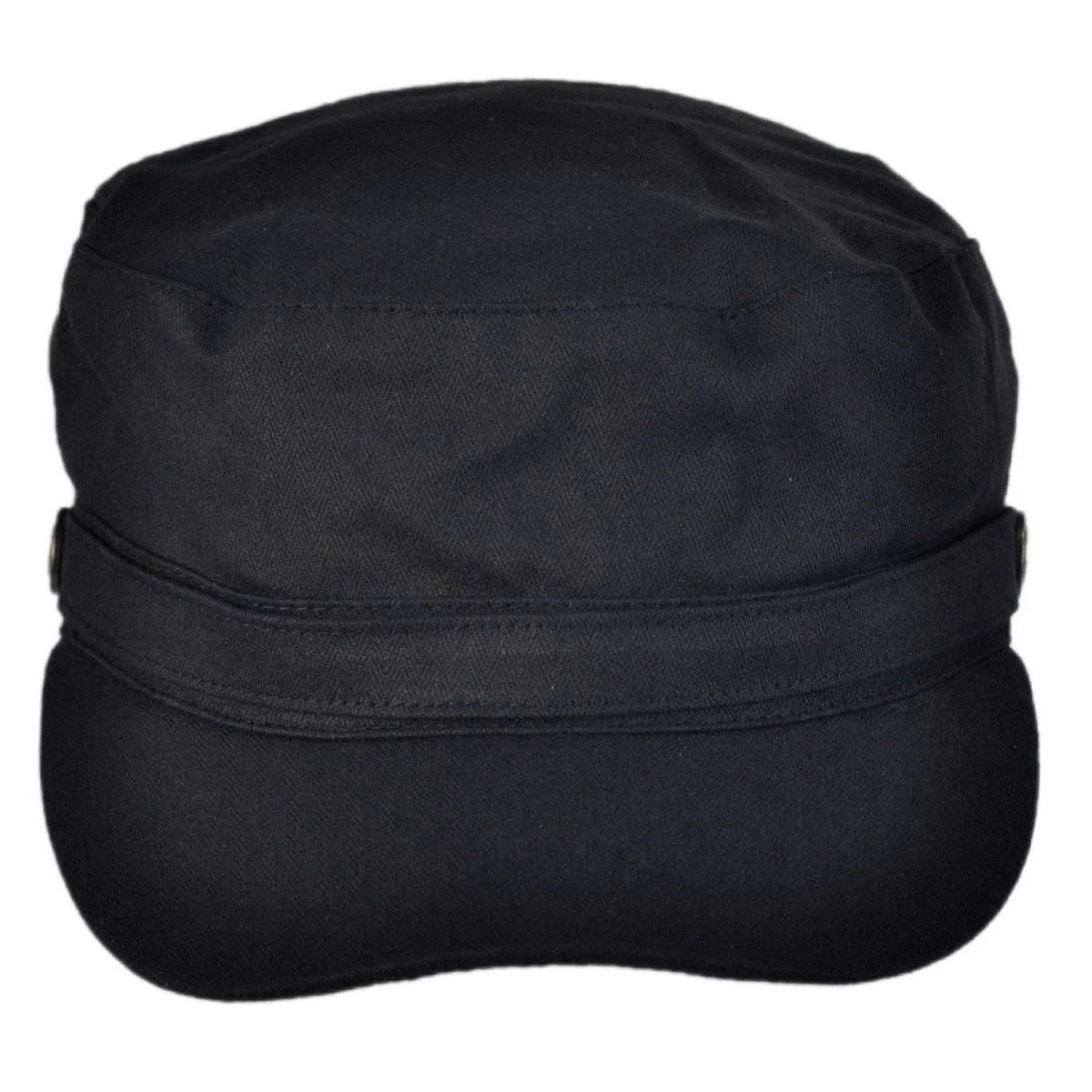 Wholesale Herringbone Cotton Cadet Cap B2B Pre-Pack - Image 6