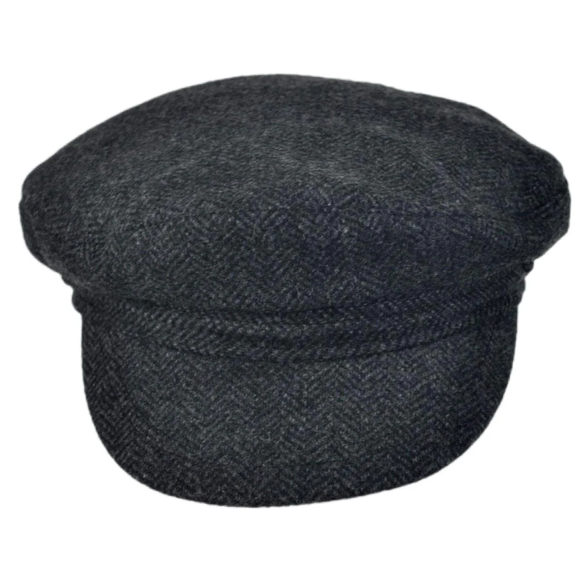 Wholesale Herringbone Wool Blend Fiddler's Cap B2B Pre-Pack - Image 2