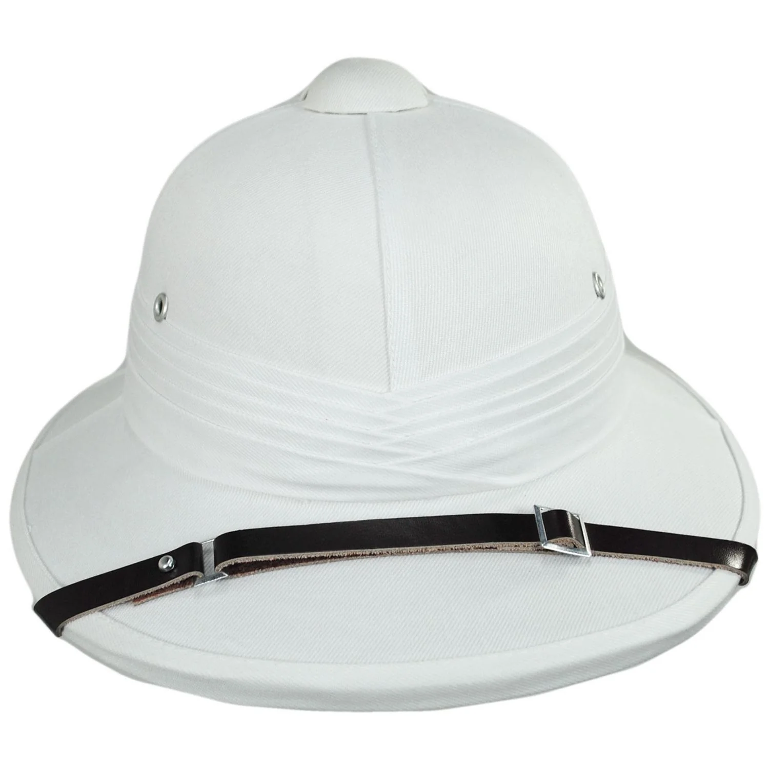 Wholesale Indian Pith Helmet B2B Pre-Pack - White - Image 2