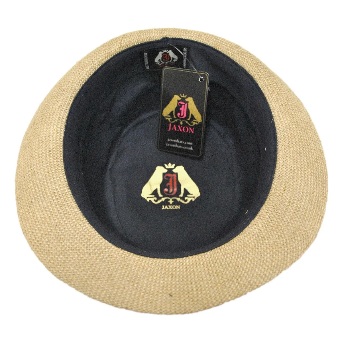 Wholesale Jute Fabric C-Crown Trilby Fedora Hat B2B Pre-Pack - Image 4