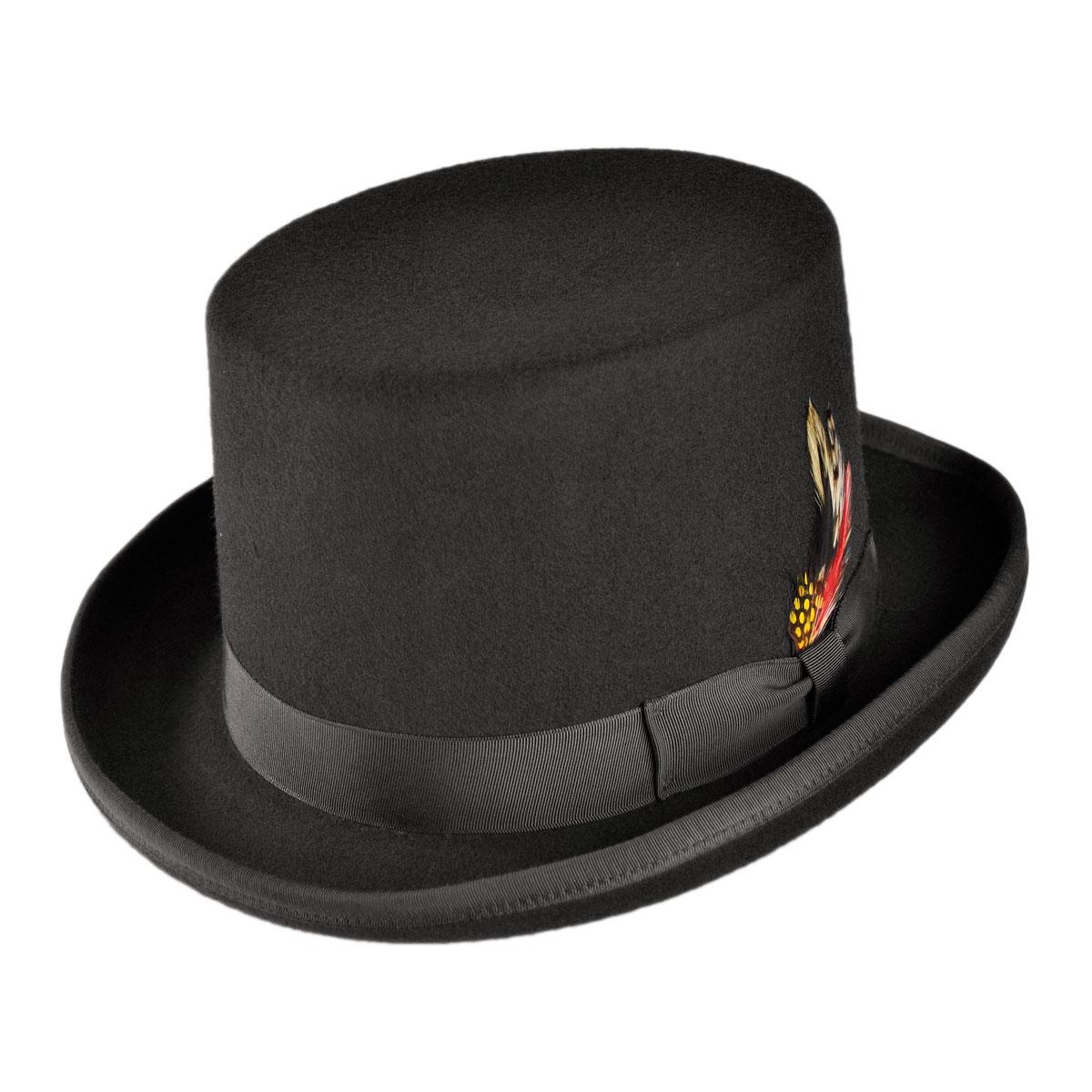 Wholesale Made in the USA - Classics Wool Felt Top Hat B2B Pre-Pack