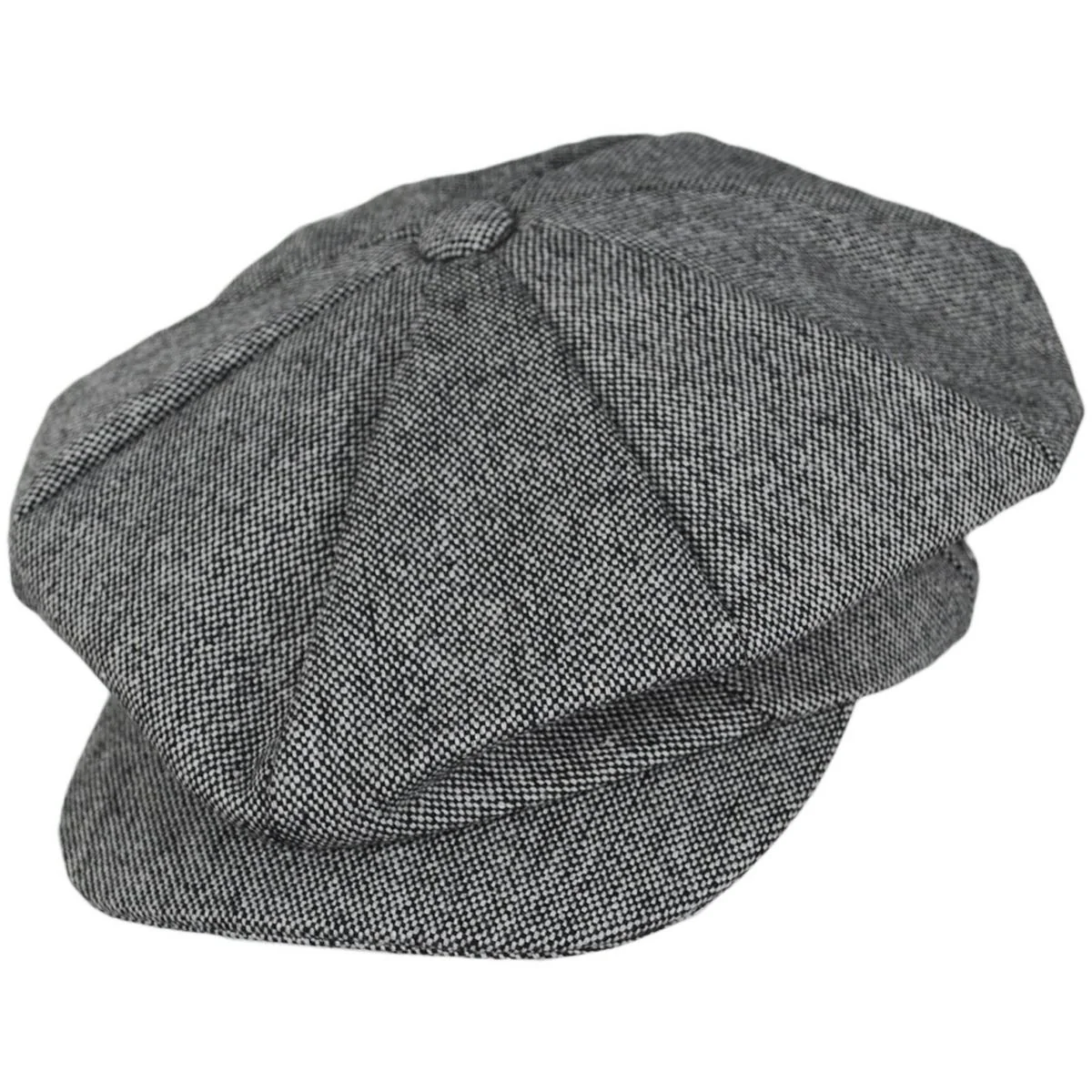 Wholesale Marl Tweed Wool Blend Big Apple Cap B2B Pre-Pack - Image 5