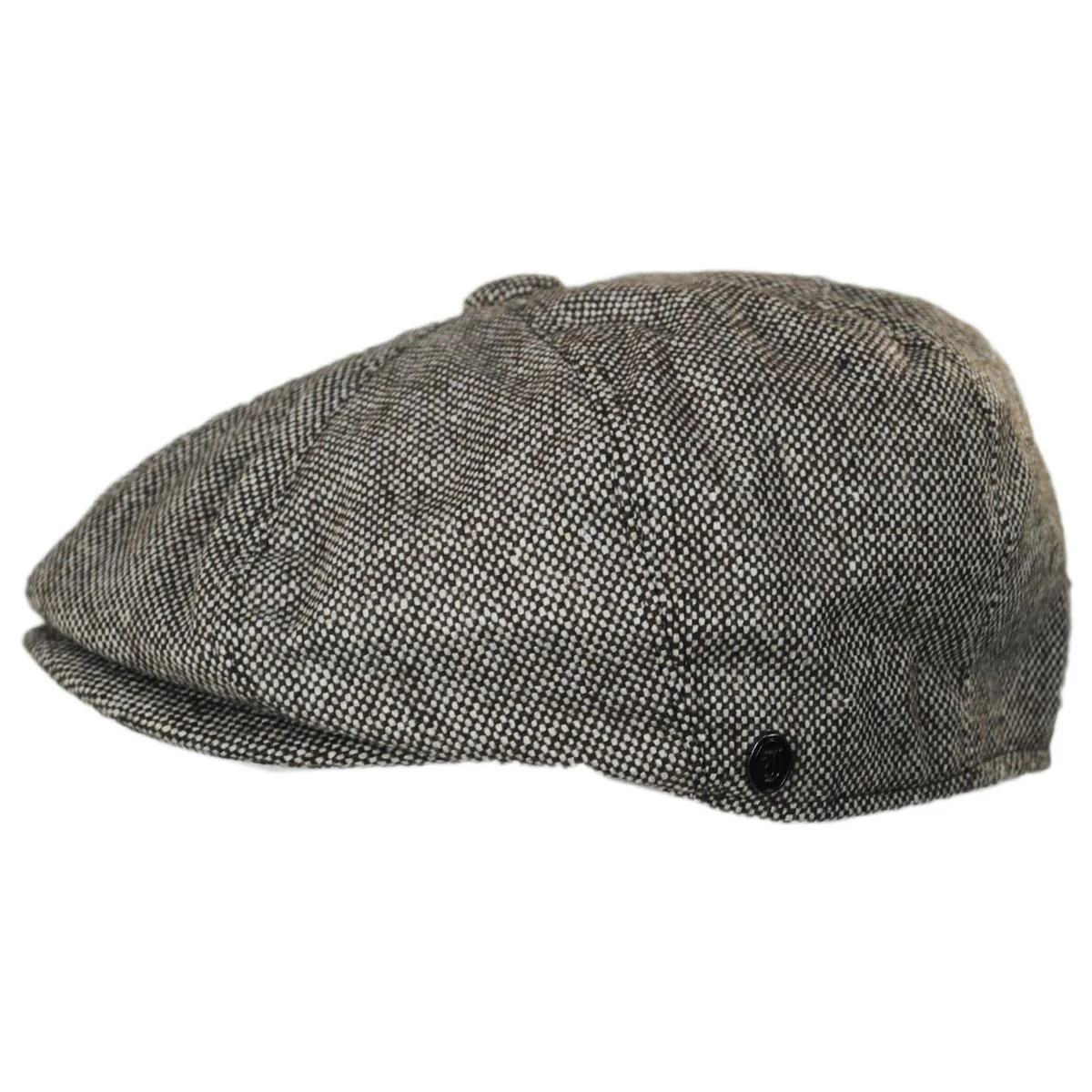 Wholesale Marl Tweed Wool Blend Newsboy Cap B2B Pre-Pack - Image 3