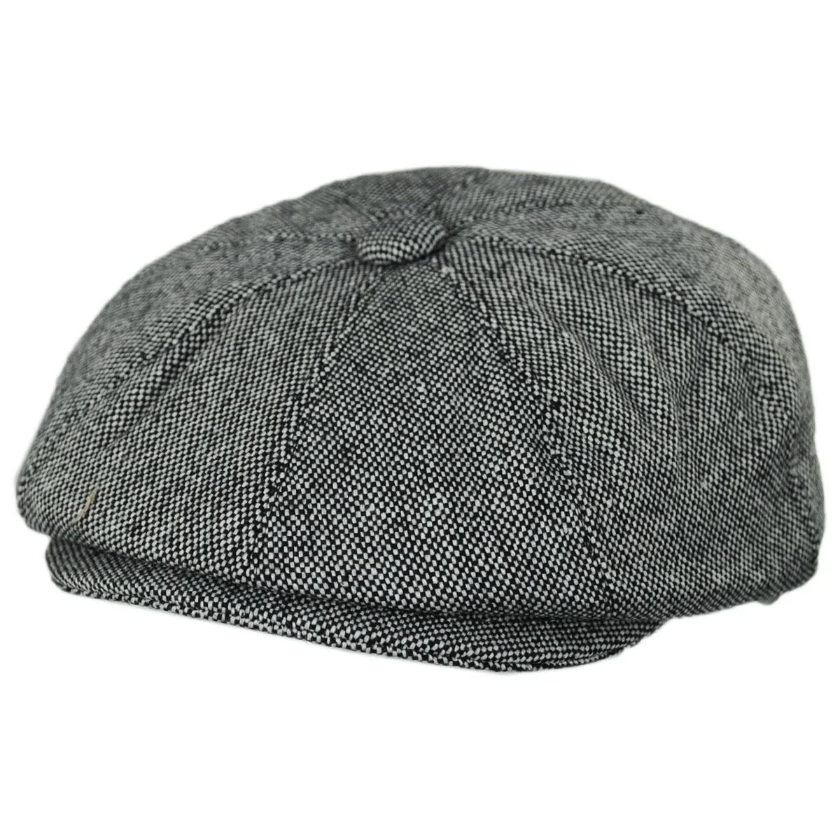 Wholesale Marl Tweed Wool Blend Newsboy Cap B2B Pre-Pack - Image 5