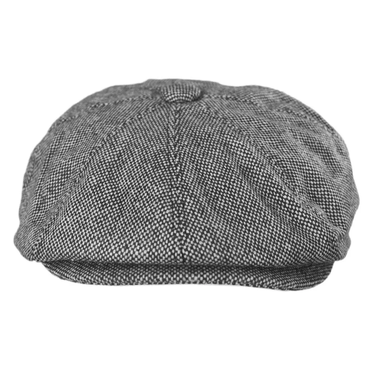 Wholesale Marl Tweed Wool Blend Newsboy Cap B2B Pre-Pack - Image 6