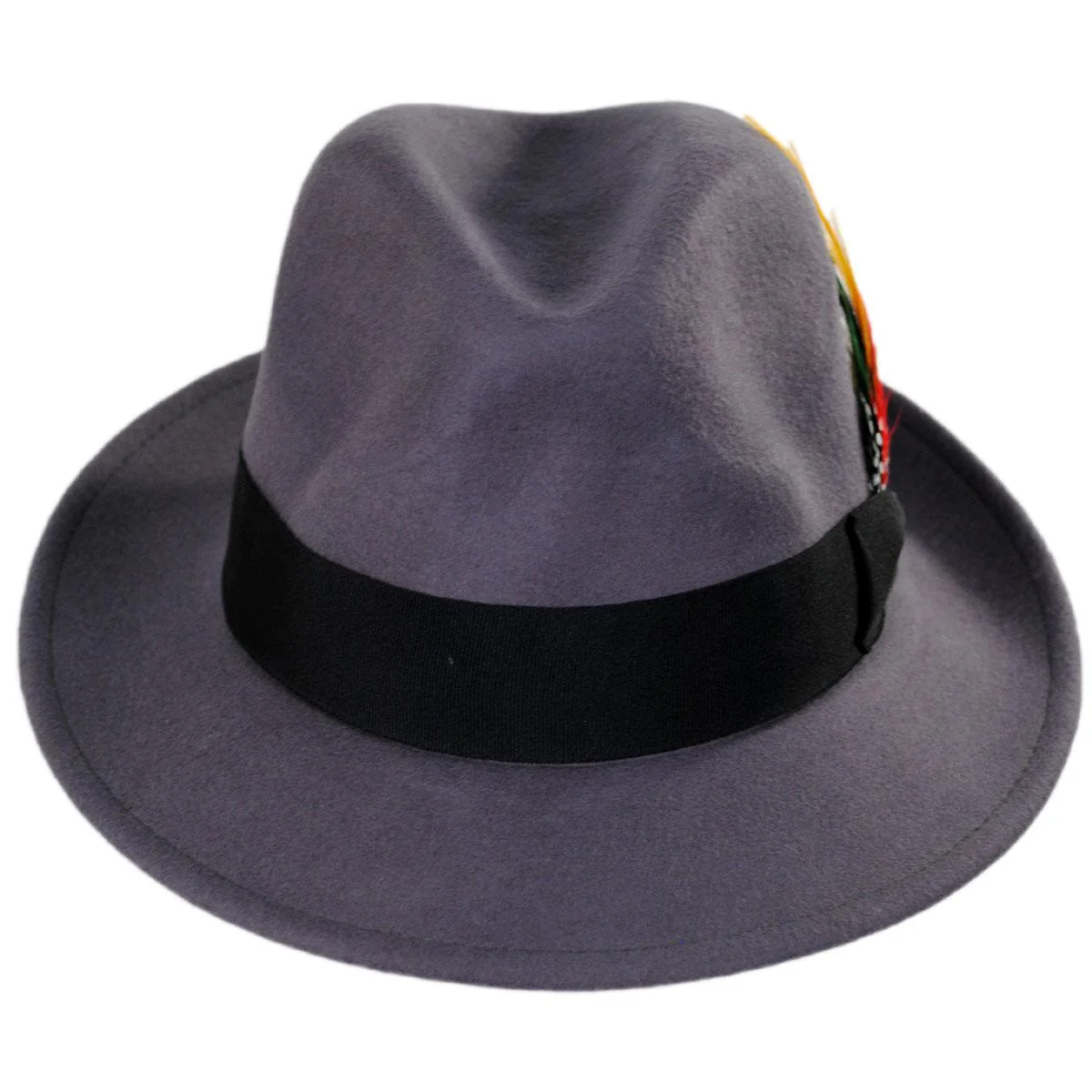 Wholesale Pinch Crown Crushable Wool Felt Fedora Hat B2B Pre-Pack - Image 10