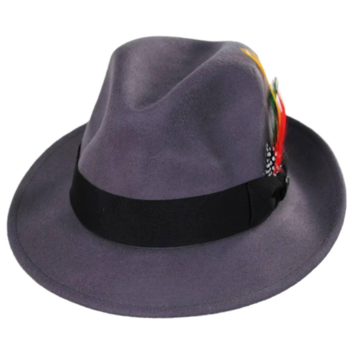 Wholesale Pinch Crown Crushable Wool Felt Fedora Hat B2B Pre-Pack - Image 7