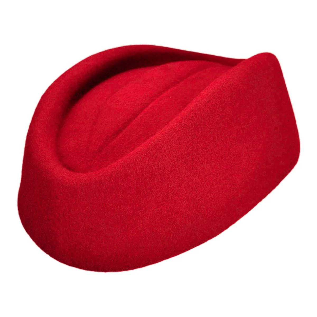 Wholesale Stewardess Wool Felt Pillbox Hat B2B Pre-Pack - Image 4