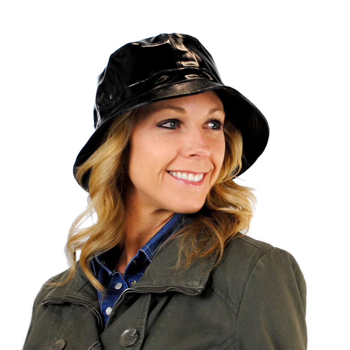 Wholesale Vinyl Rain Bucket Hat B2B Pre-Pack - Image 3