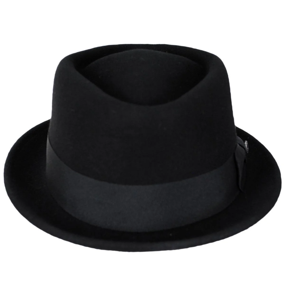 Wholesale Wool Felt Diamond Crown Fedora Hat B2B Pre-Pack - Image 4